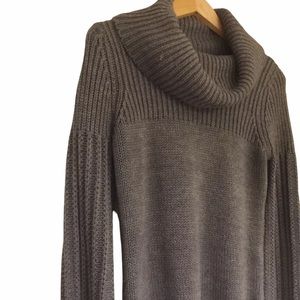 Ana Gray Turtleneck Sweater Size Medium